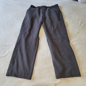 Figs Mens Axim Cargo Technical Collection Scrub Pants Size Medium Dark Gray